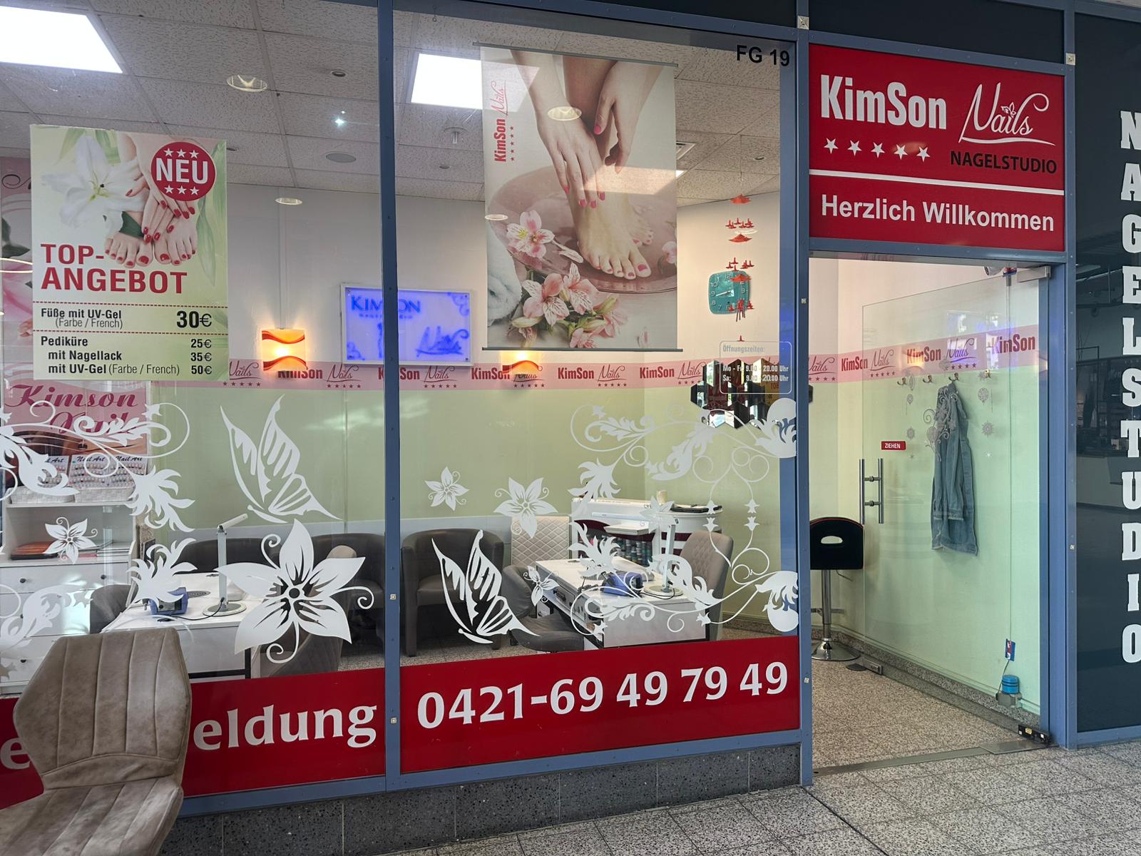 KimSon Nails Eingang